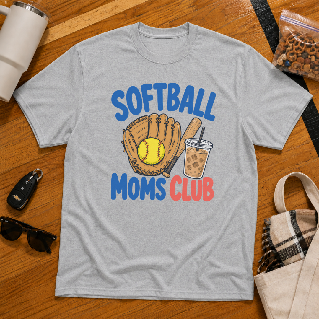 Softball Moms Club Tee