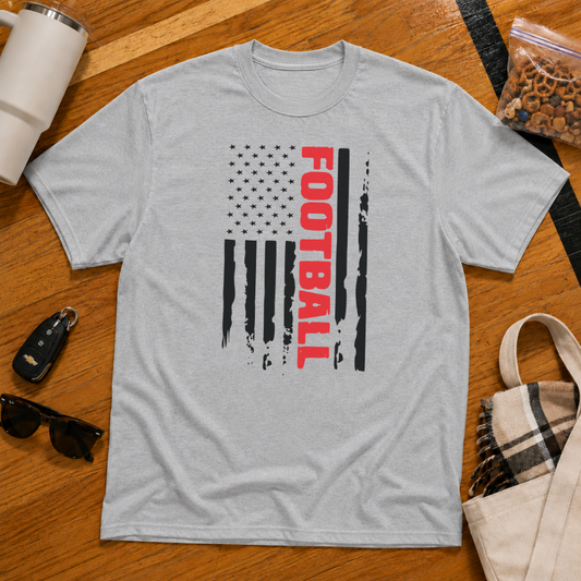 Football Worn Flag Tee