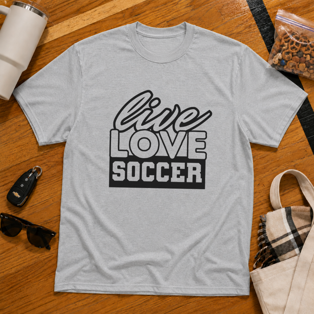 Live Love Soccer Tee