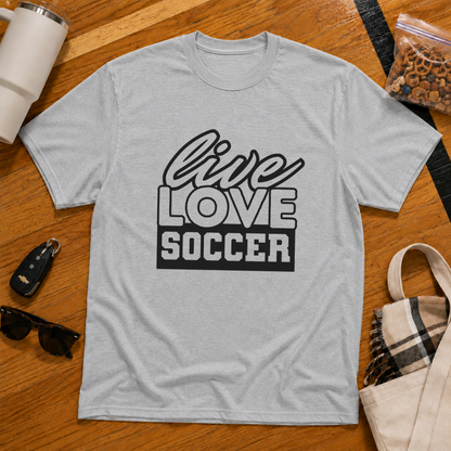 Live Love Soccer Tee