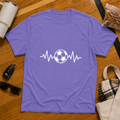 Soccer Heartbeat Tee