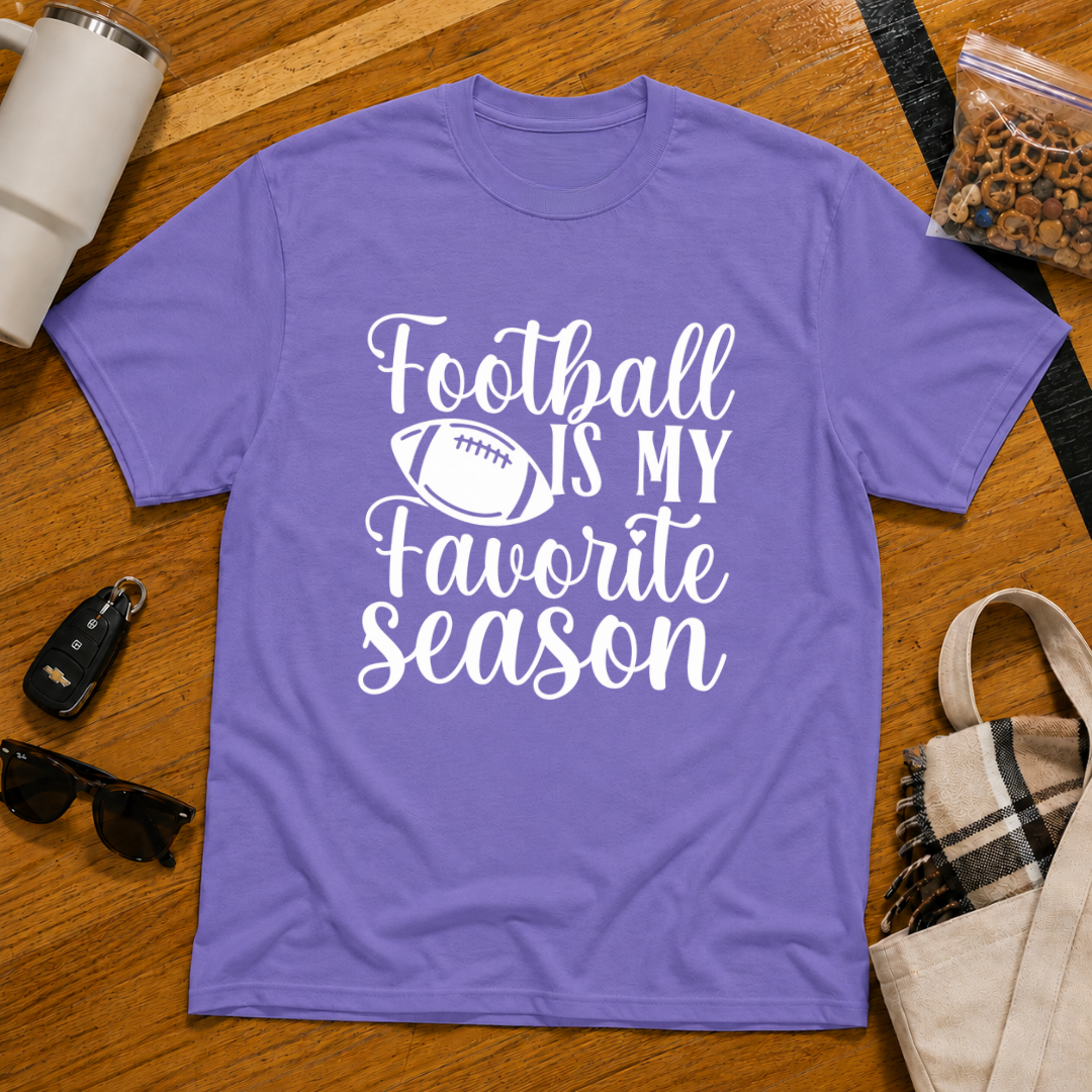 Football Is My Favorite Season Tee