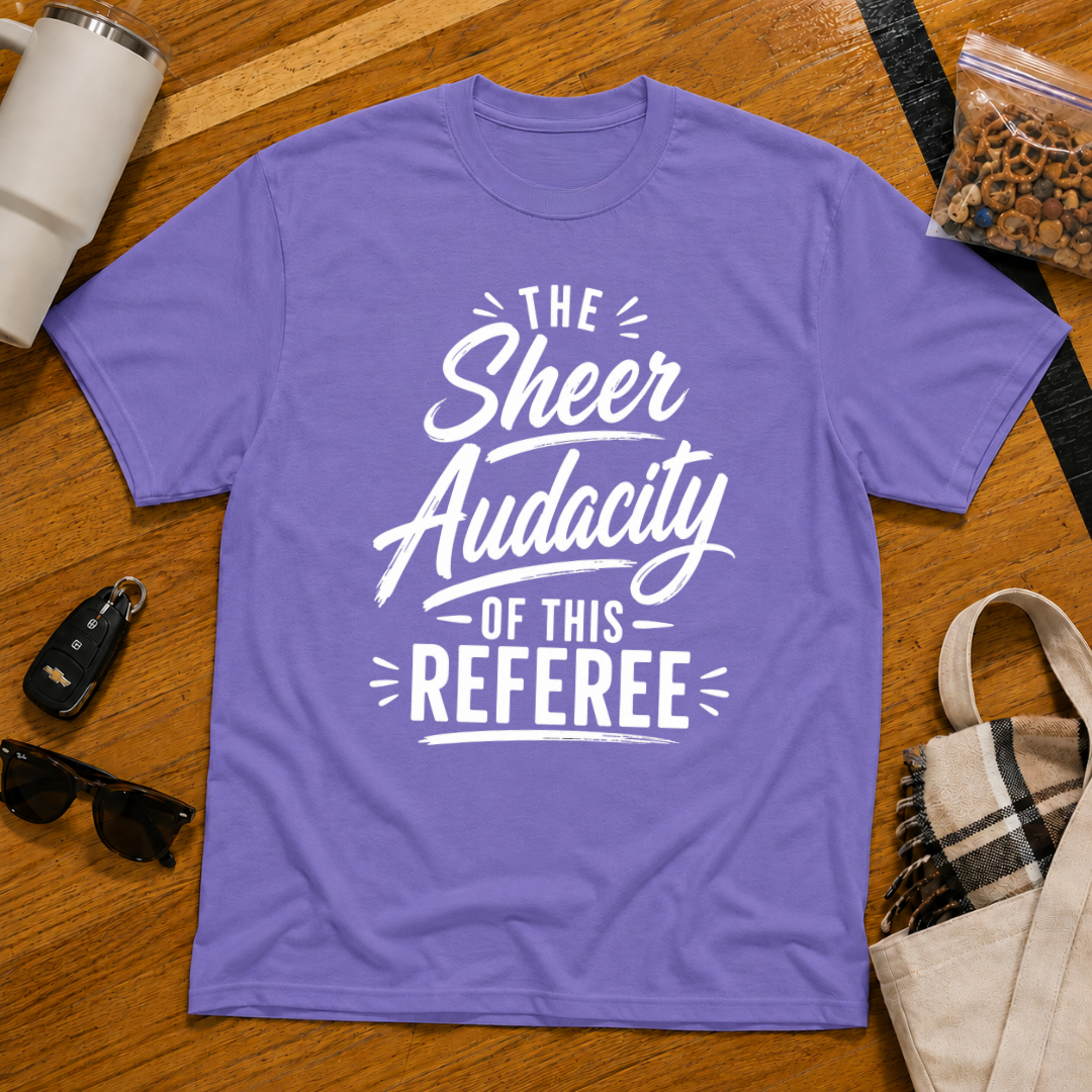 The Sheer Audacity Of This Referee Tee