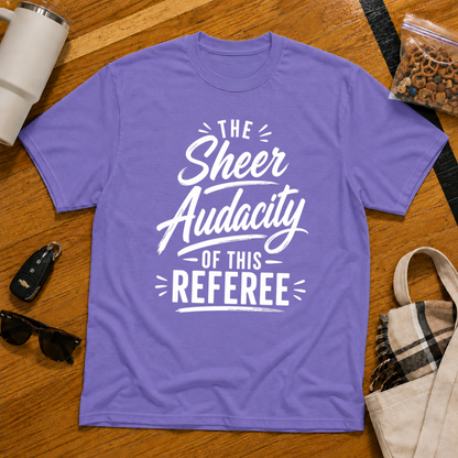 The Sheer Audacity Of This Referee Tee