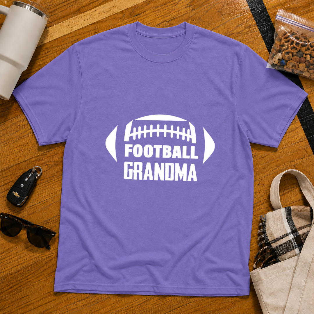 Football Grandma Tee