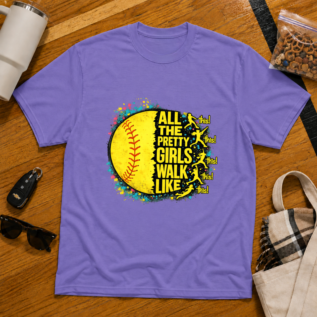 All The Pretty Girls Softball Tee