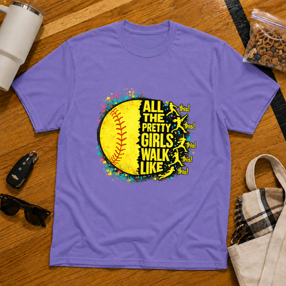 All The Pretty Girls Softball Tee
