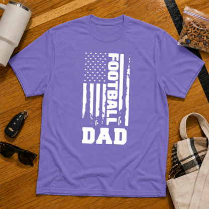 Football Dad Flag Tee