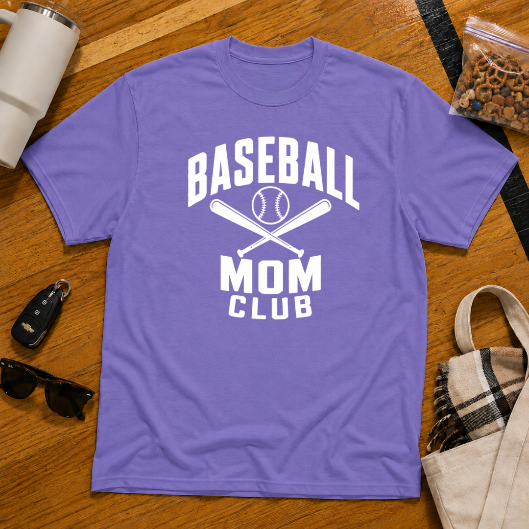 Baseball Mom Club Tee