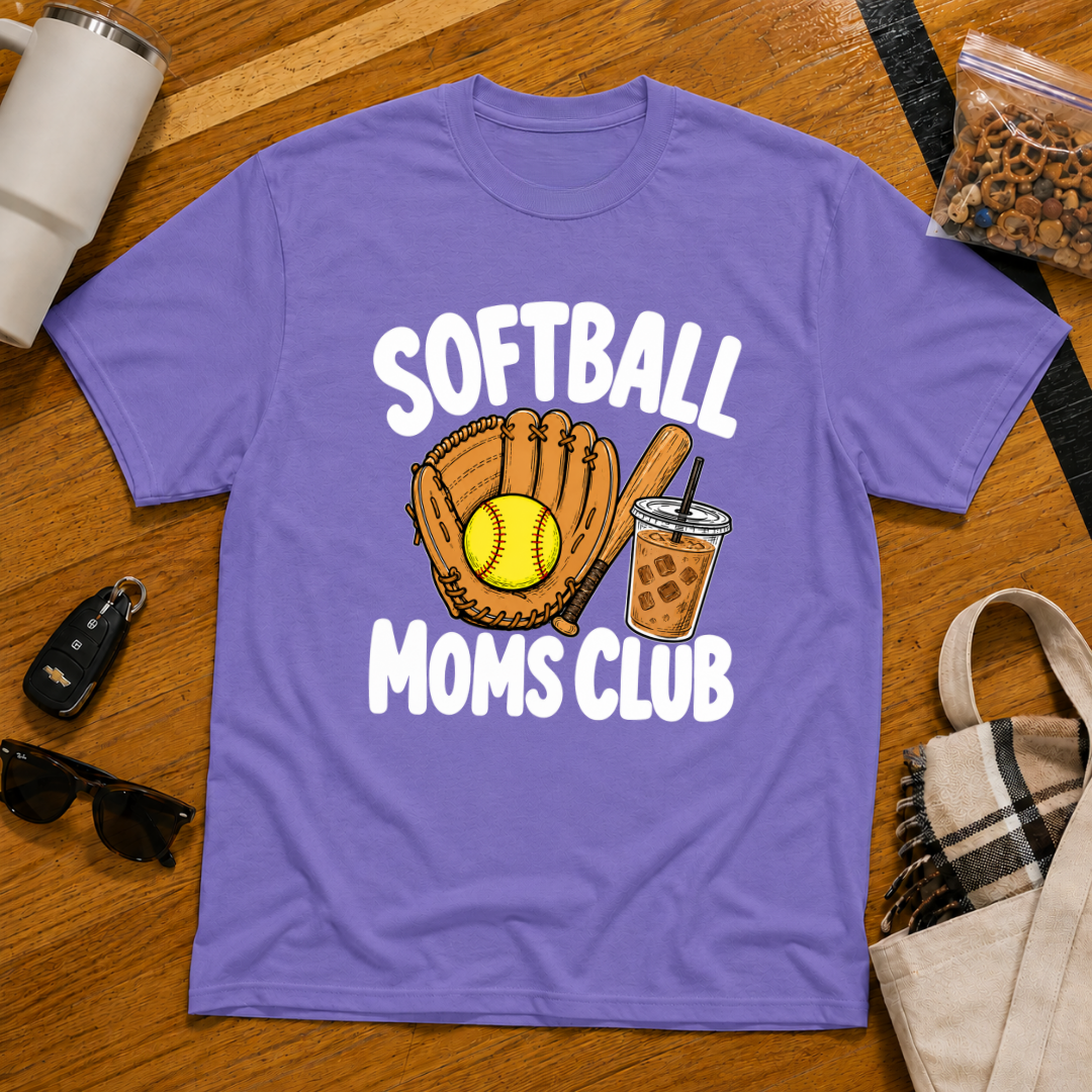 Softball Moms Club Tee