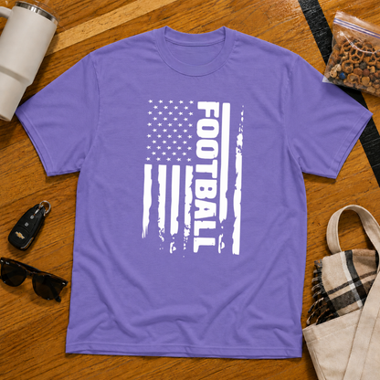 Football Worn Flag Tee