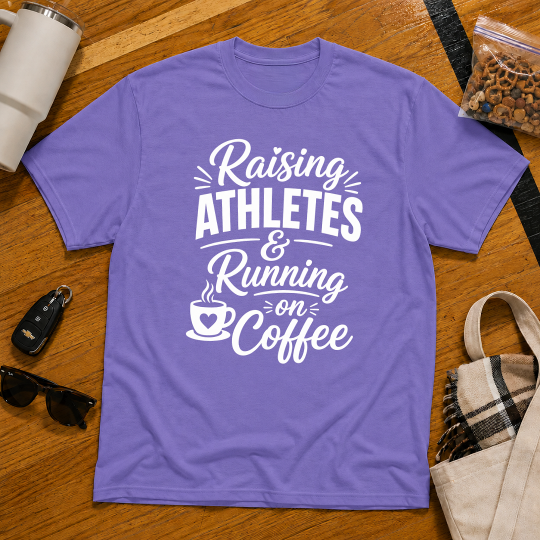 Raising Athletes & Running on Coffee Tee