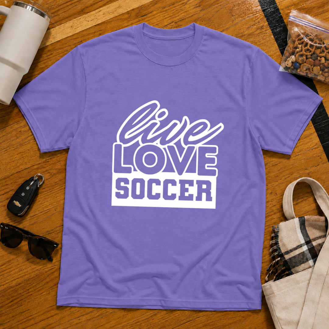 Live Love Soccer Tee