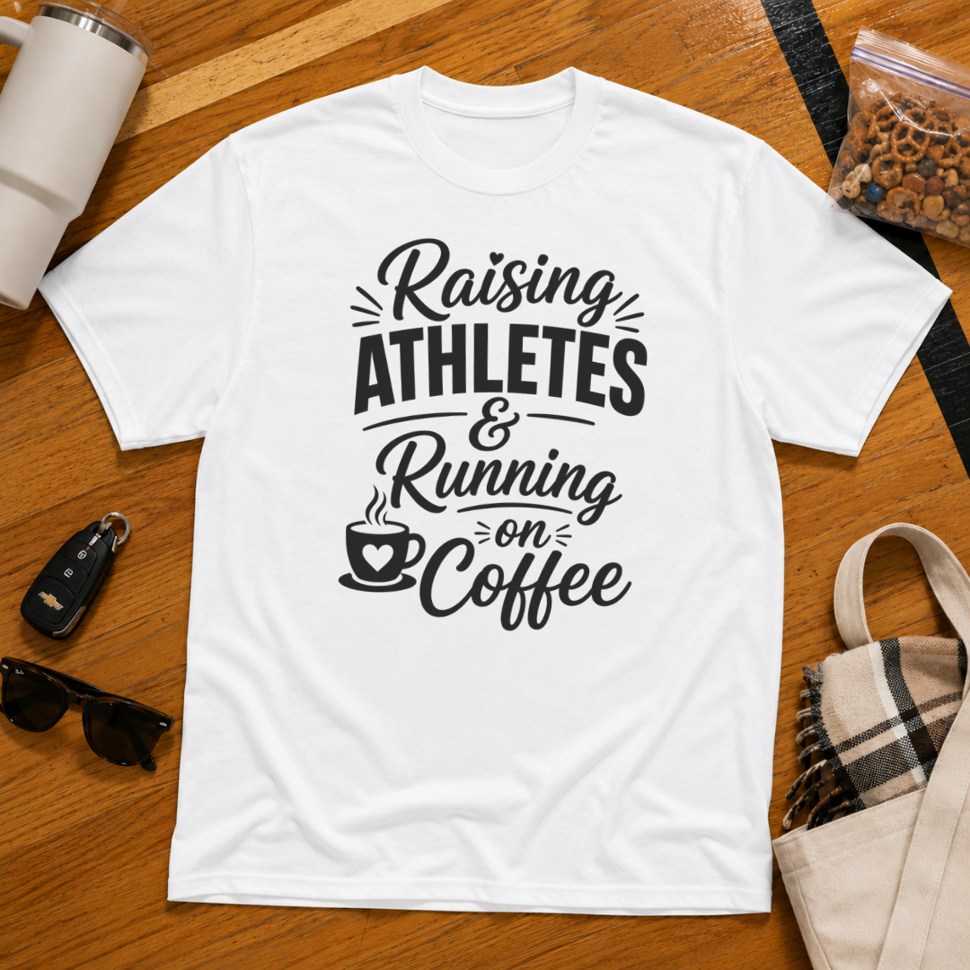 Raising Athletes & Running on Coffee Tee