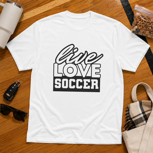 Live Love Soccer Tee