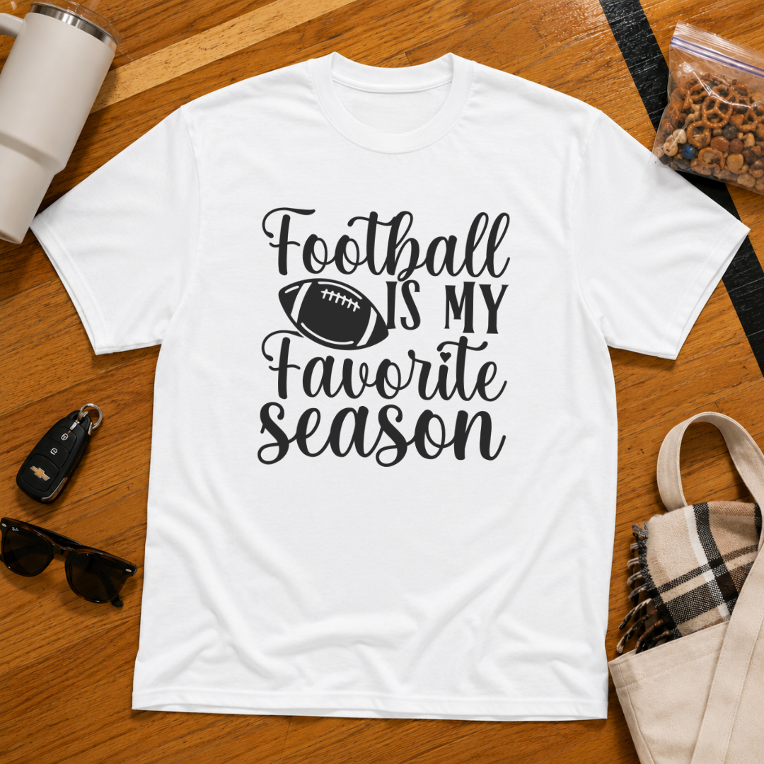 Football Is My Favorite Season Tee