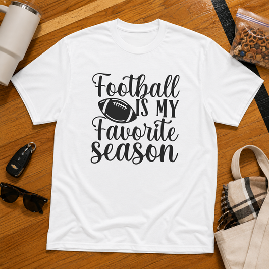 Football Is My Favorite Season Tee