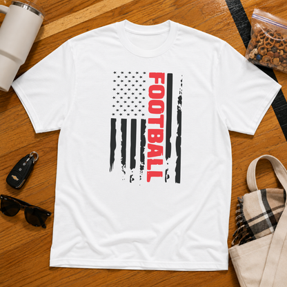 Football Worn Flag Tee