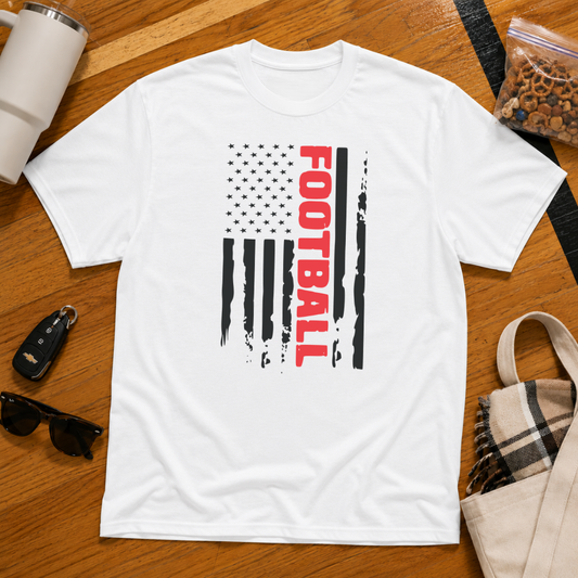 Football Worn Flag Tee