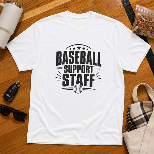 Baseball Support Staff Tee