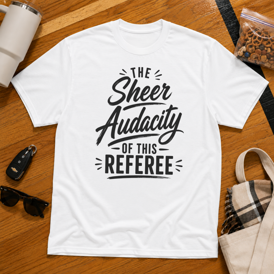 The Sheer Audacity Of This Referee Tee