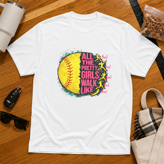 All The Pretty Girls Softball Tee