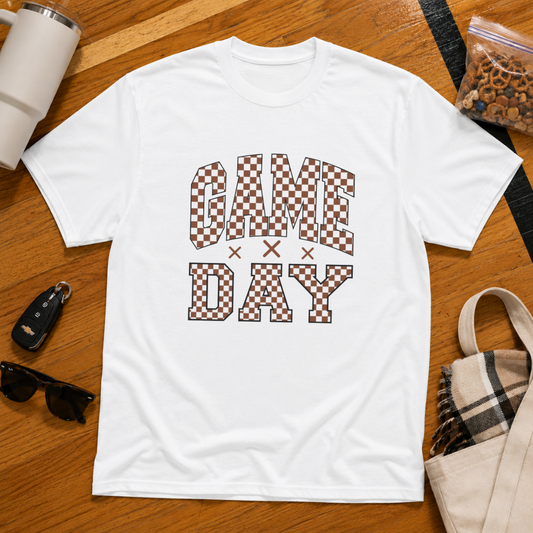 Game Day Checkered Tee
